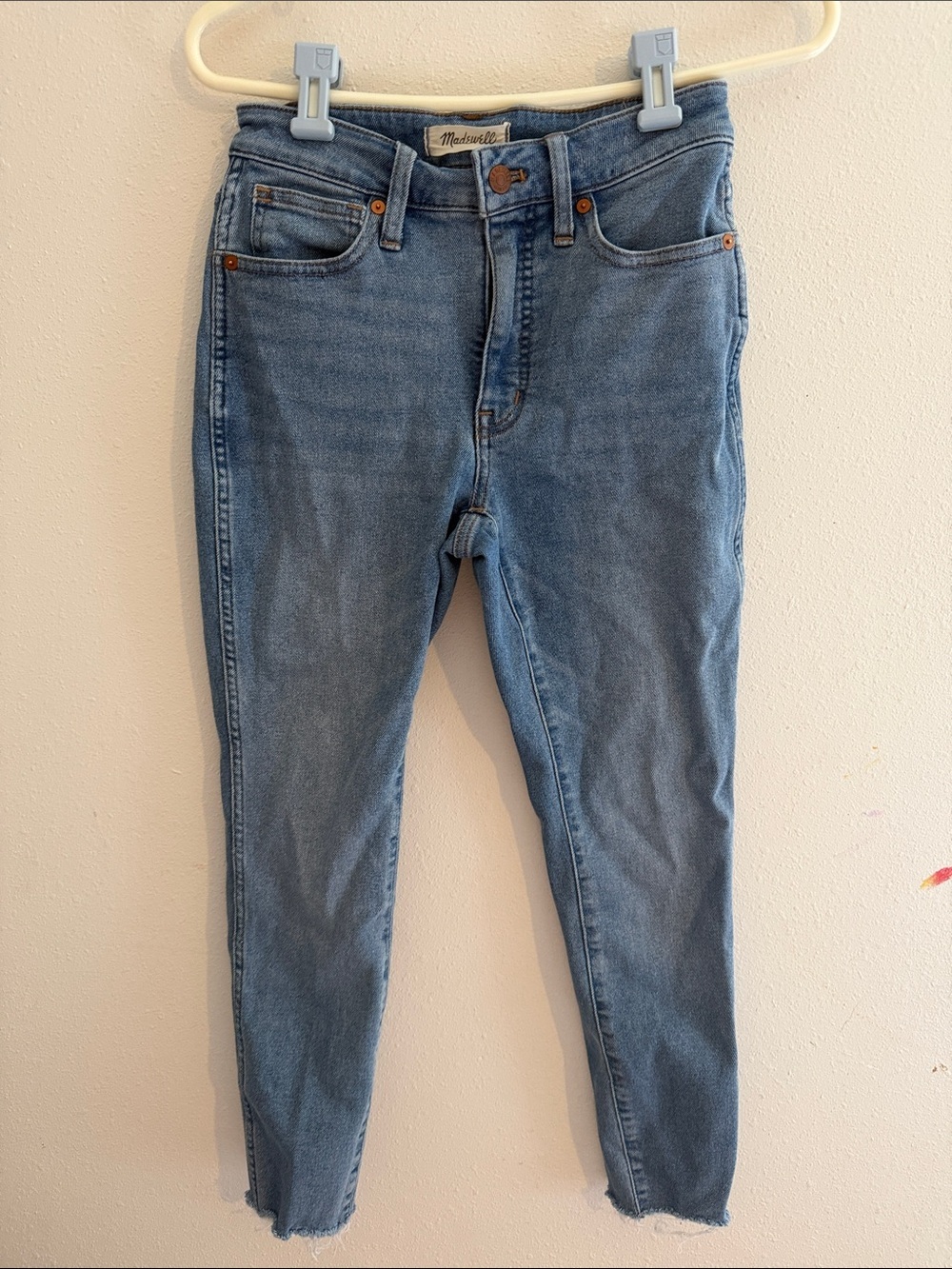Madewell curvy high rise skinny 25p